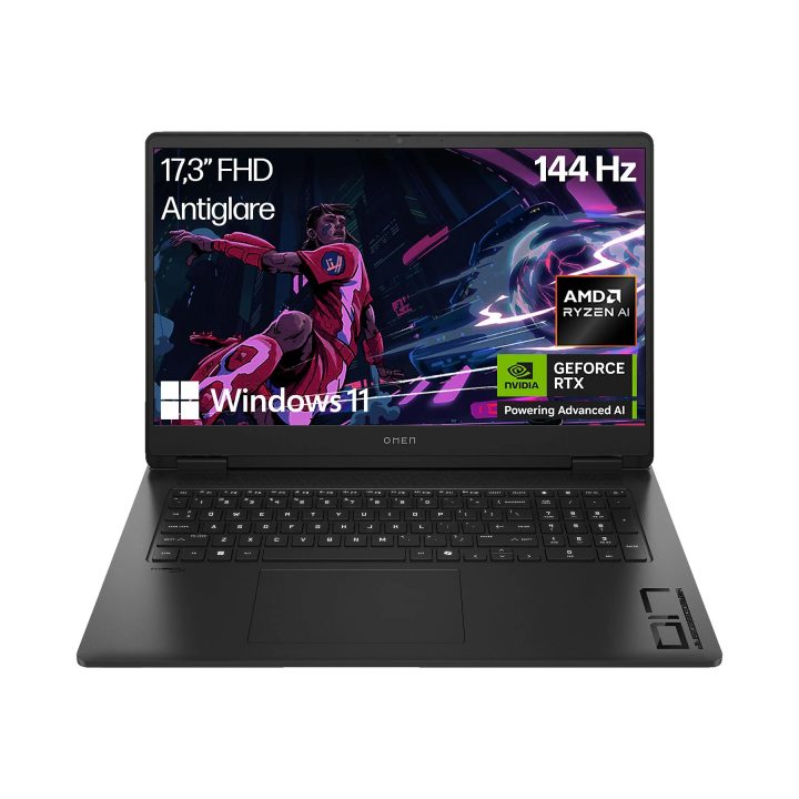 HP OMEN 17-db1393ng – 17.3″ Ryzen AI 9, RTX 5070, 32 GB RAM